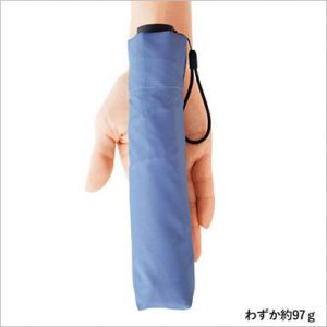 晴雨兼用 スマホより軽い丈夫な折傘