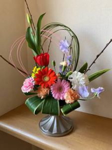 2月のフラワーアレンジメント